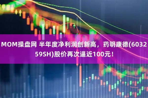 MOM操盘网 半年度净利润创新高，药明康德(603259SH)股价再次逼近100元！